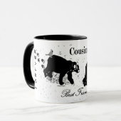 マグ・カズンズ・フ最高のレンズ・フォーエバー マグカップ (正面左)