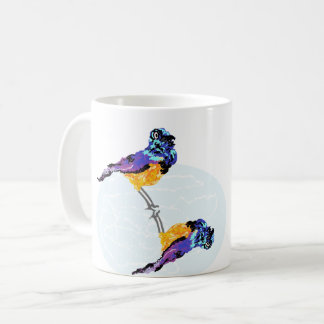マグ:カラフル鳥 コーヒーマグカップ