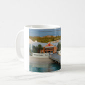 マグ、カリブの壮大なトルコ人の写真撮影 コーヒーマグカップ (正面左)