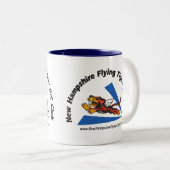 マグ、ガラスおよびジョッキw/NHフライング・タイガースのロゴ ツートーンマグカップ (正面右)