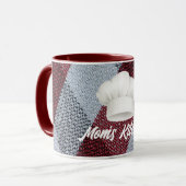 マグ |キッチン |赤い格子縞 |飲み物用品 |カップ (正面左)