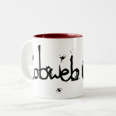 マグ: クモの巣のゲーム ツートーンマグカップ (正面左)