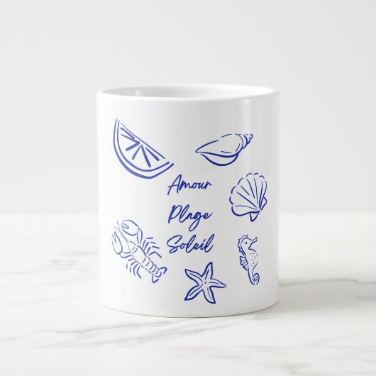 マグ コーヒー サンプル 海 プラージュ サマー (正面)