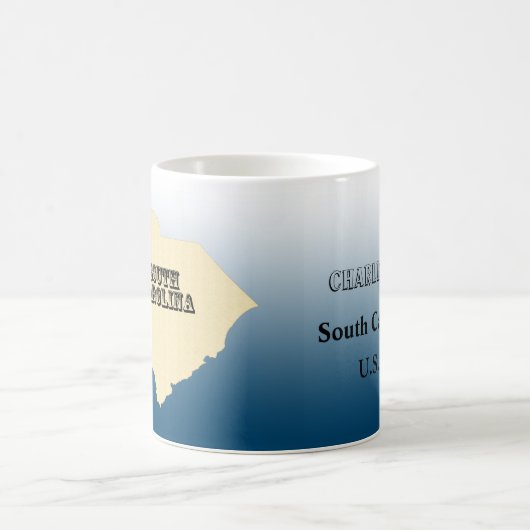 マグ – サウスカロライナ州マップ(都市あり) (中央)