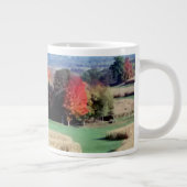マグ、ジャンボ20オズ。ウィスコンシンカントリーサイド秋 ジャンボコーヒーマグカップ (右)
