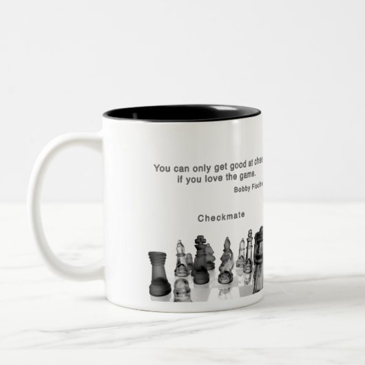 マグ・チェス ツートーンマグカップ (左)