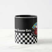 マグ、チェッカーボードのNOSGのロゴ マグカップ (中央)