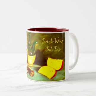 マグ・チーズとワイン ツートーンマグカップ