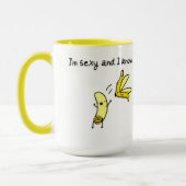 マグ、バナナ、人、クリスマス マグカップ (左)