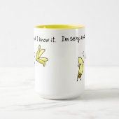 マグ、バナナ、人、クリスマス マグカップ (中央)