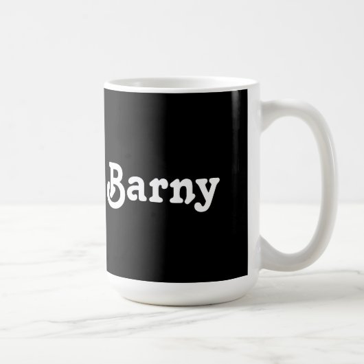 マグ・バーニー コーヒーマグカップ (右)