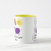 マグ: ヒツジが…言うシェーマス 明るい面 マグカップ (中央)