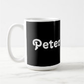 マグ・ピーター コーヒーマグカップ (左)