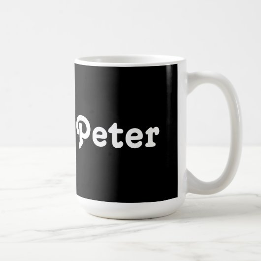 マグ・ピーター コーヒーマグカップ (右)