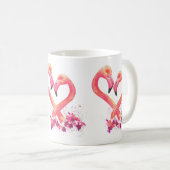 マグ – フラミンゴデザイン (正面右)