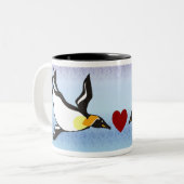 マグ-ペンギン ツートーンマグカップ (正面左)
