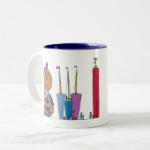 マグ|ボルティモア、MD (BWI) ツートーンマグカップ (正面左)