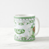 マグ-ポッドのスイートピー コーヒーマグカップ (正面右)