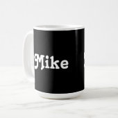 マグ・マイク コーヒーマグカップ (正面左)