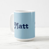マグ・マット コーヒーマグカップ (正面左)