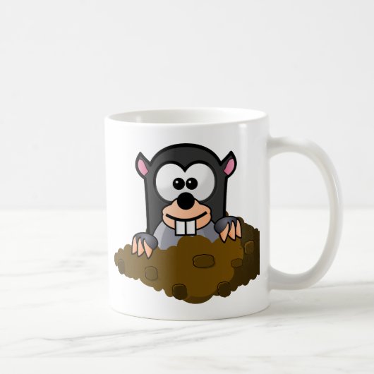 マグ。 モノグラムのモル コーヒーマグカップ (右)