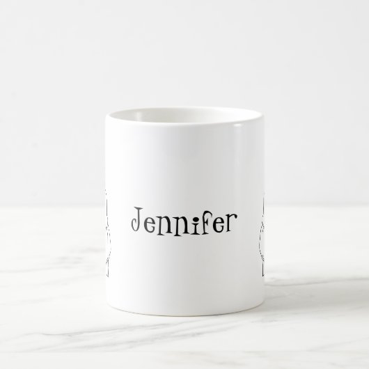 マグ – リスのスケッチと名前 (中央)