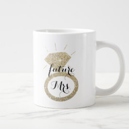 マグ-リングのすてきな未来の夫人 ジャンボコーヒーマグカップ