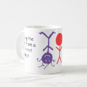 マグ: 世界を見ること コーヒーマグカップ (正面左)