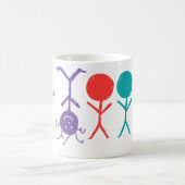 マグ: 世界を見ること コーヒーマグカップ (中央)