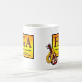 マグ(互い違いのデザイン) コーヒーマグカップ (中央)