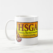 マグ(互い違いのデザイン) コーヒーマグカップ (左)