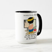 マグ-低い維持と"決め付けられる韓国の戯曲Queen™ マグカップ (正面右)