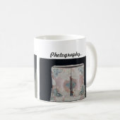マグ、写真撮影、旧式な写真アルバム コーヒーマグカップ (正面右)
