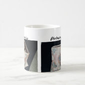 マグ、写真撮影、旧式な写真アルバム コーヒーマグカップ (中央)