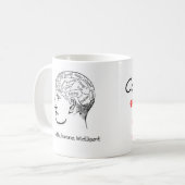 マグ--友人は友人を…許可しません コーヒーマグカップ (正面左)