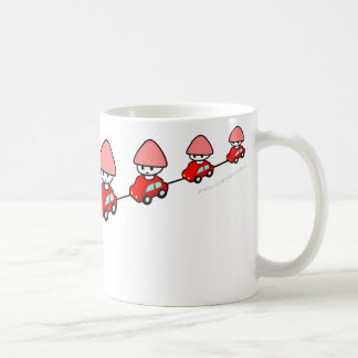 マグ-小さい車が付いている車 コーヒーマグカップ