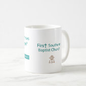 マグ-最初南バプティスト教会山の家 コーヒーマグカップ (正面右)