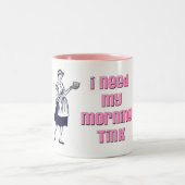 マグ-朝Tink ツートーンマグカップ (中央)