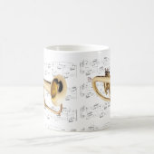 マグ-楽譜のFlugelhorn マグカップ (中央)