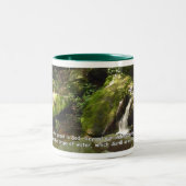 マグ: 流れに蒸溜される ツートーンマグカップ (中央)