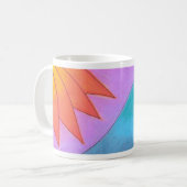 マグ-海の晴れた日 コーヒーマグカップ (正面左)