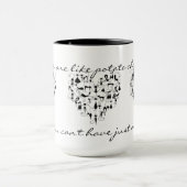 マグ-猫はポテトチップのようです マグカップ (中央)