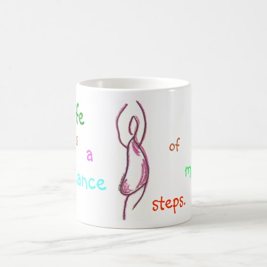 マグ-生命は多くのステップのダンスです モーフィングマグカップ (中央)