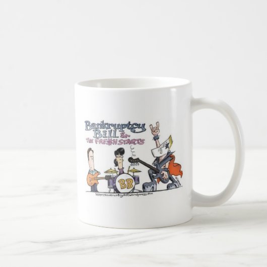 マグ-破産ビル及び再出発 コーヒーマグカップ (右)