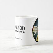 マグ-私のドラゴンは私の宿題を食べました コーヒーマグカップ (中央)