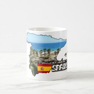 [マグ]私はスペインにむしろいます コーヒーマグカップ