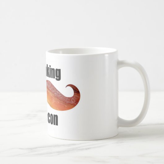 マグ"私は作っていますDaのベーコン"を コーヒーマグカップ (右)