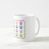 マグ- 「私は私のイタリアンなSpinone」を愛します。 コーヒーマグカップ (正面右)