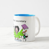 マグ、秘書、ベスト ツートーンマグカップ (正面右)