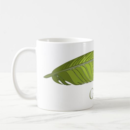 マグ – 緑の羽と名前 (左)